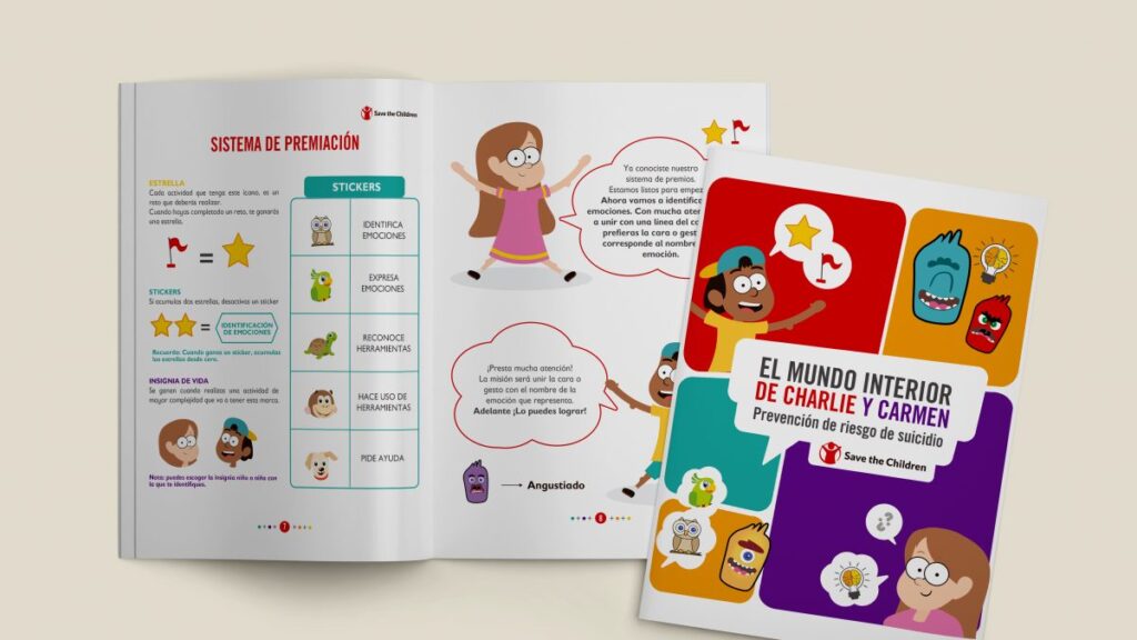 Lanzamos una nueva cartilla para tratar las emociones con niñas y niños