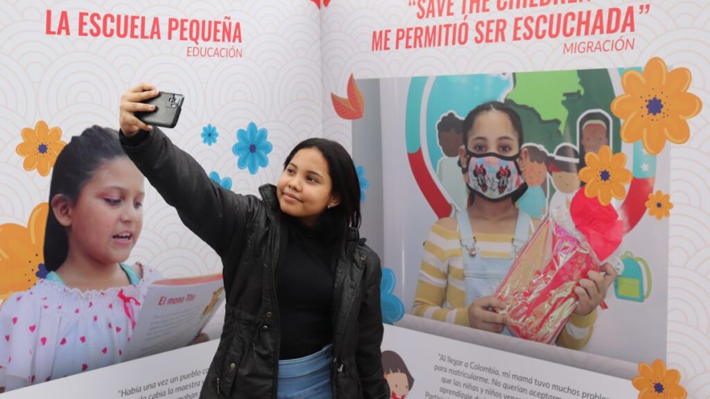 «Mi voz representa a miles de niñas y niños migrantes que están en Colombia»
