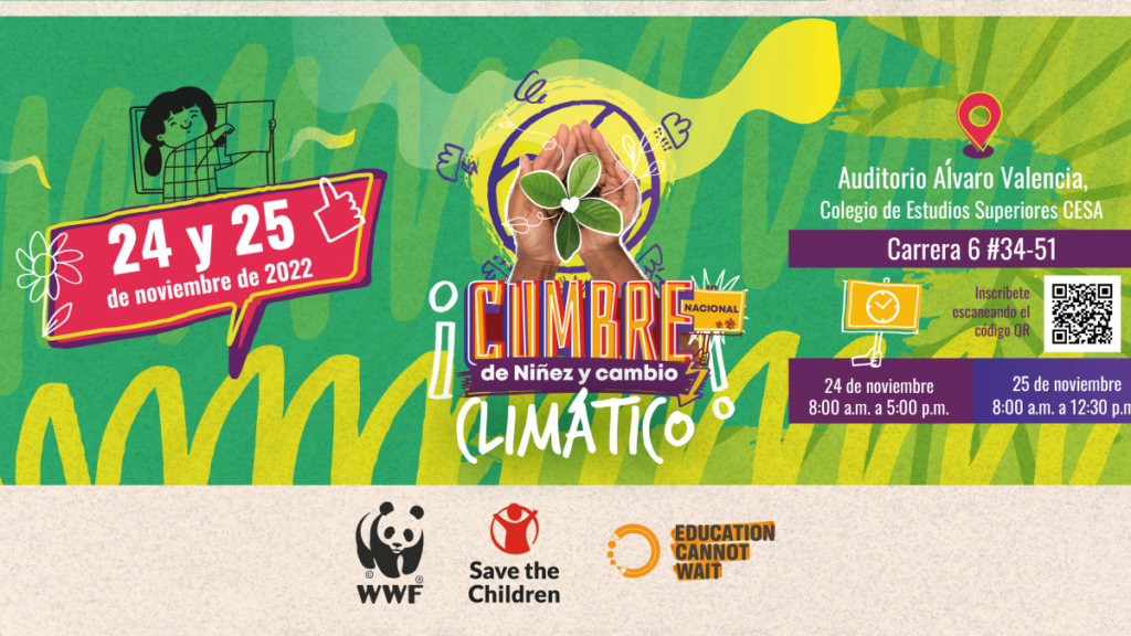 Agenda Cumbre Nacional de Niñez y Cambio Climático